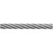 dörner + helmer Corde en acier galvanisé 190056 (Ø x L) 6 mm x 100 m gris