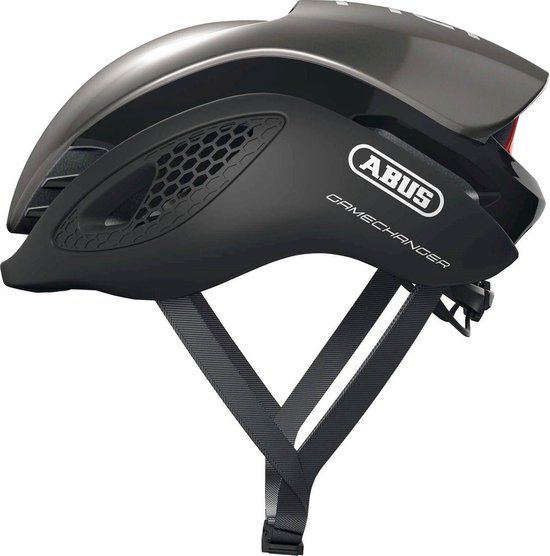 ABUS GameChanger Fietshelm - Maat S (51-55 cm) - dark grey - Racefiets - Unisex - 10 ventilatieopeningen