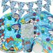 Non-branded Birthday Party Supplies - Space Game Theme - 61 Piece Tableware Set