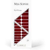 Miss Sophie Kunstnagels & Nageldecoratie Nagelstickers Unisex Donkerrood