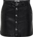 ONLY Leren rok ONLAMAZING-LIORA Korte rok Zwart L