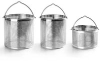 Ibili Mand Voor Pot Met Handvat 14x16 Cm Zilver