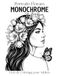 Livre Monochrome Coloring Book Floral Portraits for Adults: 40 Elegant Black and White Silhouette Drawings | Creative Illustrations for Relaxation, De-stressing, and Anti-Stress