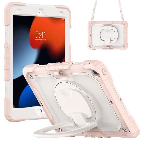 imoshion Tablet Hoes - Geschikt voor Apple iPad 9/8/7 10.2 inch - Roze