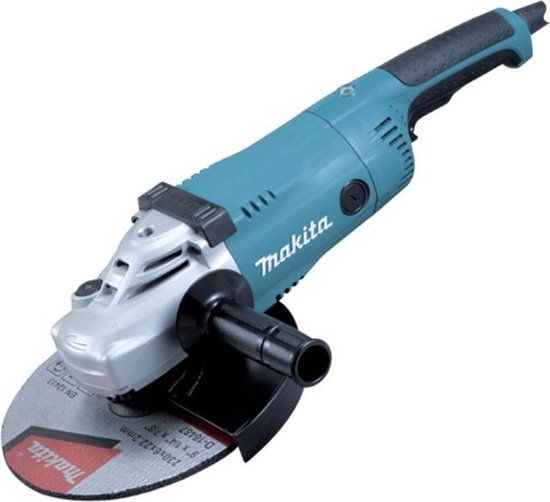 Makita GA9020RFK3 Haakse Slijper - 2200W - 230mm - Softstart