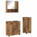 vidaXL Badkamermeubel Set Oud Hout 61 x 35 x 64 cm