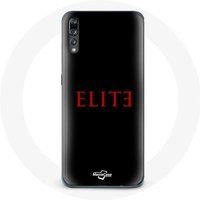 Maniacase Hoesje voor Huawei P20 Pro Elite Seizoen 5 Logo Rood Zwarte Achtergrond