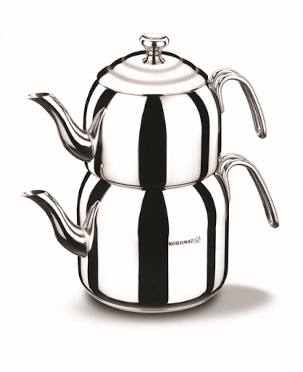 Korkmaz Droppa Theepot - 8691607000566