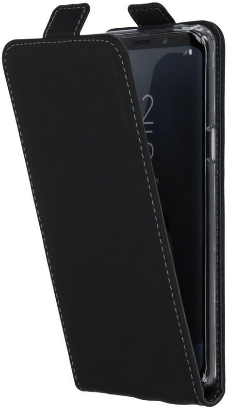Accezz Flipcase voor de Samsung Galaxy S9 - Zwart