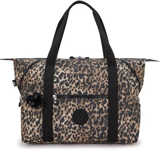 Kipling Art M Wild Leopard Handtas