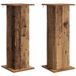 vidaXL Plantenstandaard 2 stuks Oud hout 30,5 x 30 x 80,5 cm Bewerkt hout