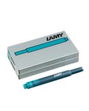 LAMY T10 set van 2 inktpatronen met grote inktcapaciteit - turquoise