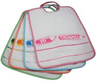 Bubabù BAV232 Slabbetje met elastiek, 29 x 35 cm, 6 stuks