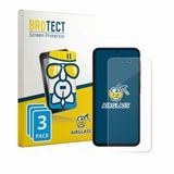BROTECT Screenprotector 3 Stuks voor Samsung Galaxy A27 5G Beschermglas Transparant