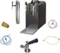 HAJUS AG Ensemble complet sous meuble - système de distribution STREAM 50K avec pompe à air, caisse à bière, refroidisseur de débit 2 lignes refroidisseur sec, jusqu'à 55 litres/h - BLACK EDITION, Type D, sans