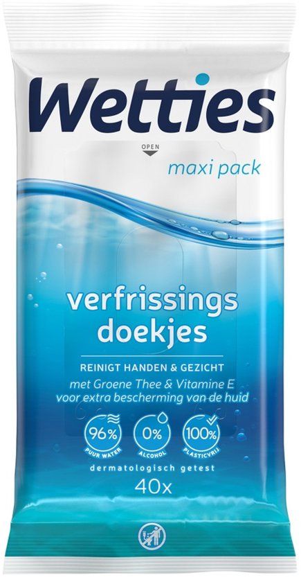 Wetties To Go Verfrissingsdoekjes
