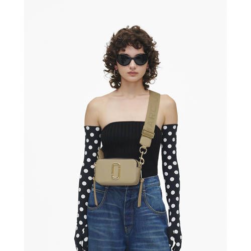 Marc Jacobs The Snapshot DTM camera bag leather
