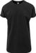 Urban Classics Long Shaped Turnup Tee Heren T-shirt - Zwart - S