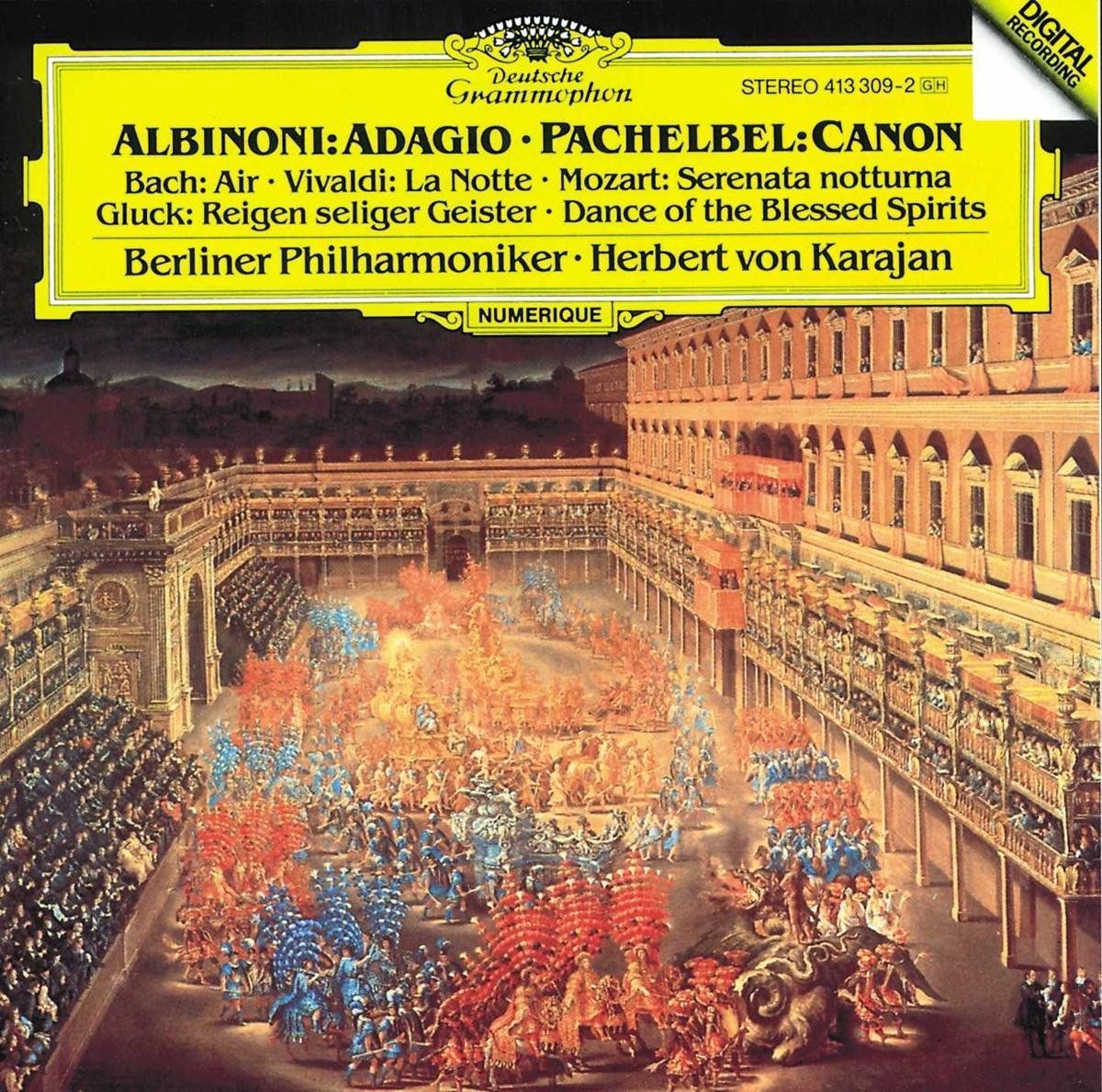 Universal Music Johann Sebastian Bach...: Adagio per Archi Aria sulla Quarta Corda dalla Ouverture Nr 3 Orfeo ed Euridice (Orpheus Und Eurydike) Danze|serenata Notturna CD