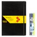Idena 90336 - Notitieboek DIN A4 met 192 pagina's, geruit, incl. Staedtler Triplus Mobile Office Set