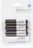 Silhouette SILH-PEN-BLK markeerstift 4 stuk(s) Zwart, Wit
