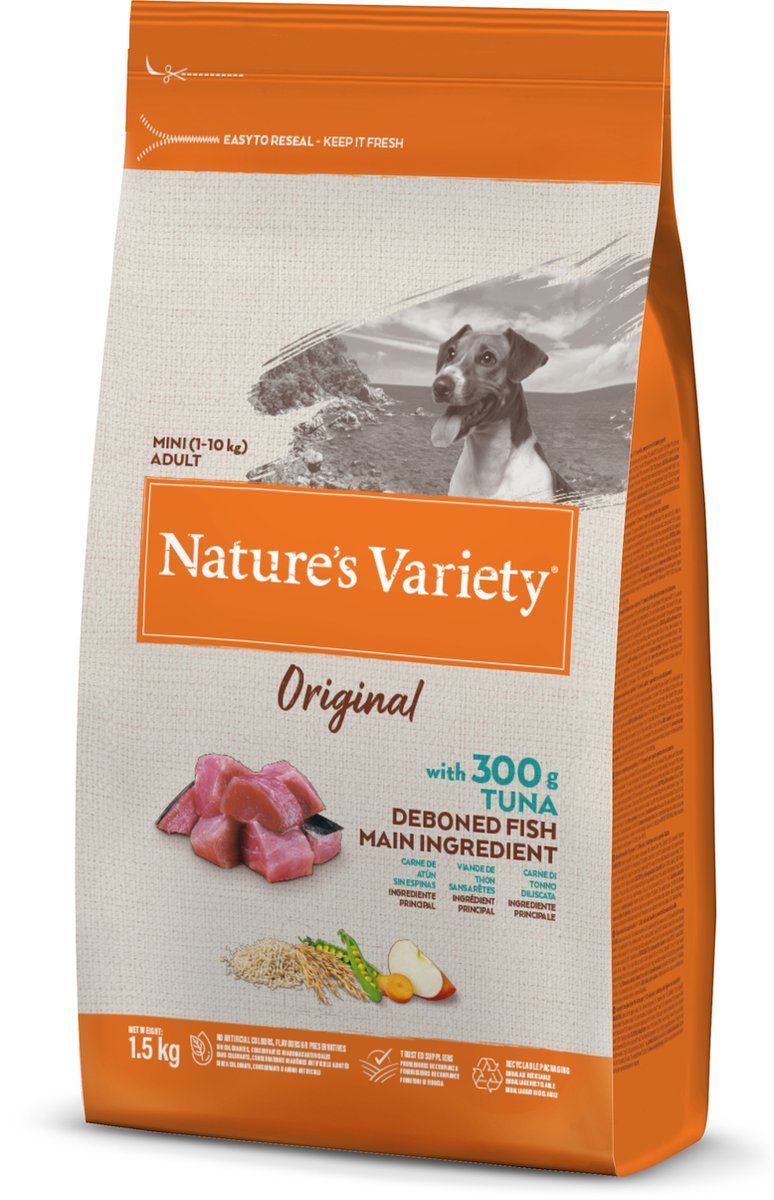 Natures variety Orinal Adult Mini Tuna 1,5 KG