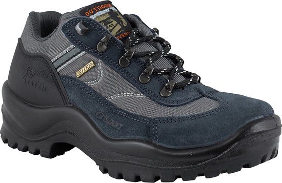 Grisport Torino Low Wandelschoenen Unisex - Grey/Black - Maat 36