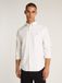 Tommy Hilfiger Chemise manches longues homme L Coton Beige/Blanc