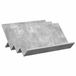 vidaXL - Porte-revues - Béton - Gris - 65 x 53 x 28,5 cm - Bois traité