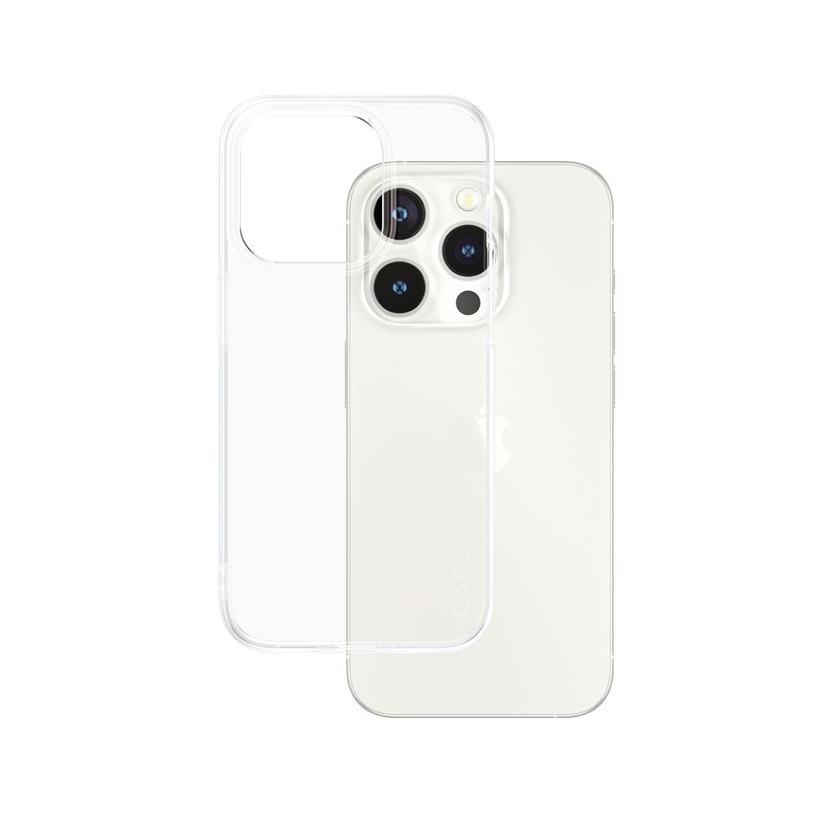 PanzerGlass CARE™ X-Ray Soft Basic iPhone 15 Pro Hoes Transparant