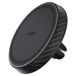 A2C Support de téléphone de voiture magnétique sans fil pour grille d'aération, compatible avec Apple et Android, EV11, Noir