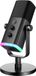Wan GmbH Microphone de jeu - USB-C - XLR - RGB - Bouton Mute Tactile - Noir