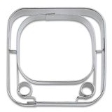 Themed Städter Themed Cookie Cutter Y-Tube App, Stainless Steel, 5 cm