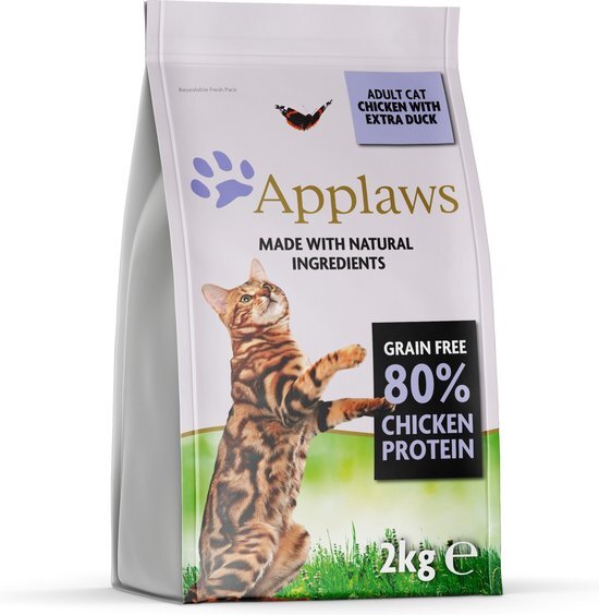 Applaws cat adult chicken / duck kattenvoer 2 kg