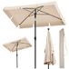 StarTech Zonnescherm Strandparasol Beige