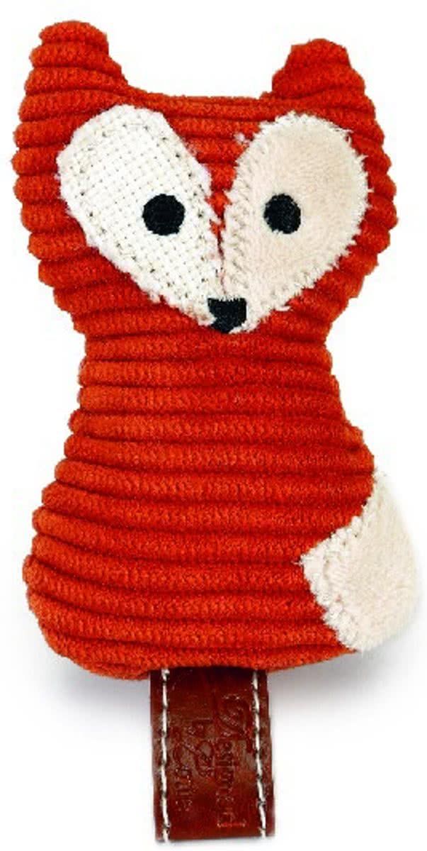 Designed by Lotte Zerka Kattenspeeltje Oranje Textiel 9 cm