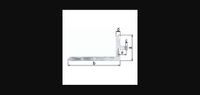Alberts 312947 poort-hoekheng | thermisch verzinkt | 600 x 1000 mm