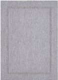 Ayyildiz Relax Vloerkleed – Zilver – Laagpolig Kaderdesign – Voor Binnen & Buiten – 200x290 cm