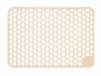 Tapis d'évier cascade - Silicone - Sable beige - 30 x 40 cm - Rectangulaire
