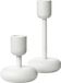 Iittala Nappula Bougeoir set wit