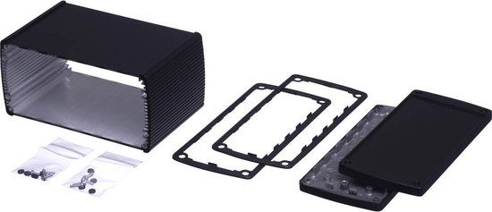 Bopla Alubos ABP 2070-150 84207150.H Profielbehuizing 150 x 210 x 74 Aluminium Zwart 1 stuk(s)