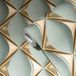 A.S. Création My Home My Spa 3D Grafisch Behang - Eucalyptusgroen/Goud - Vliesbehang