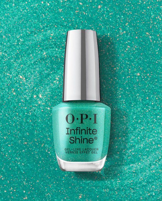 OPI Infinite Shine Sheen Stealer Teal Glitter Nagellak