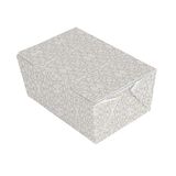 100 Thepack Deco 100 stuks Ballotin-boxen 750 G 230 G/M2, 15,5 x 10 x 7 cm, wit, nano-micro golfkarton