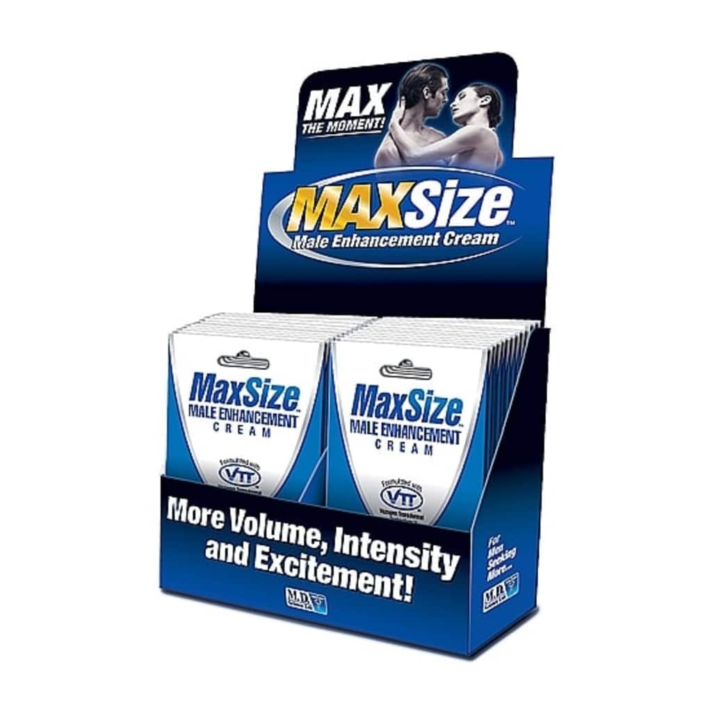 Swiss Navy MaxSize Cream - 4ml Pack - 24ct. box