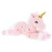 Keel Toys Pluche Eenhoorn Knuffel - Roze/Wit - 35 cm