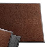 VOUNOT Deurmat, entreemat, voor binnen en buiten, antislip, stofdicht, waterdicht, wasbaar, 90 x 150 cm, bruin