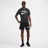 NIKE M Nk Df Miler Swoosh Ss Top heren Shirt