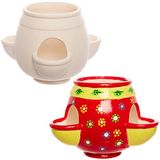 Baker Ross FX817 Keramische Kruidentuin - Doos van 1, verf-het-zelf Plantenpot
