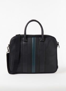 Ted Baker Nevver laptoptas met 13 inch laptopvak - Zwart